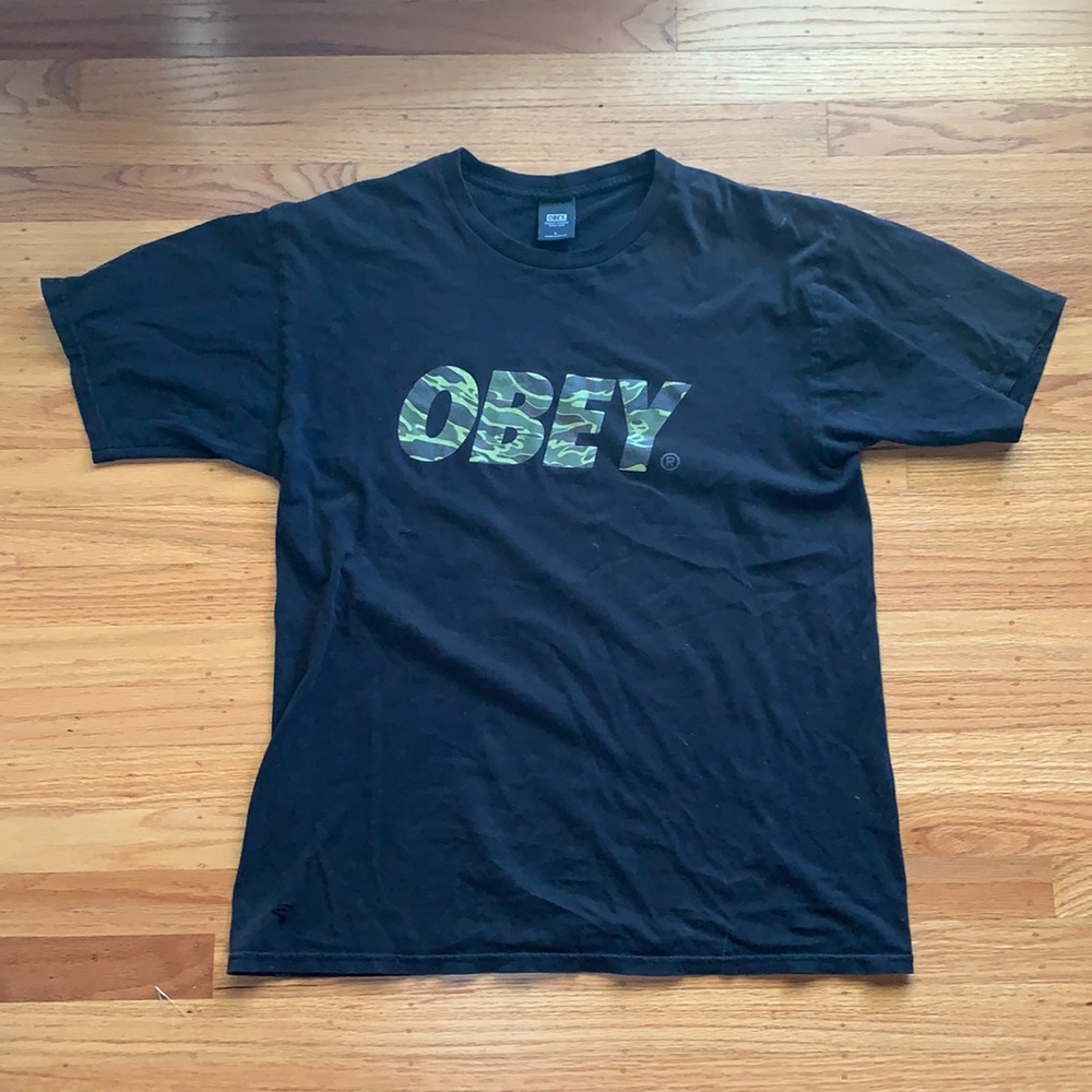 Vintage Obey Shirt.